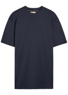 Aurélien Cotton T-shirt Navy