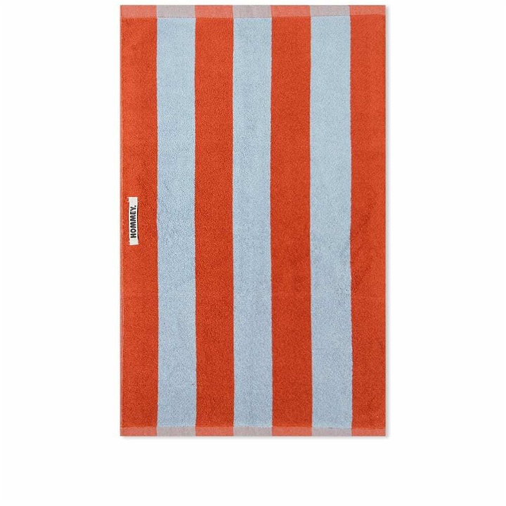 Photo: Hommey Hand Towel in Picnic Stripes