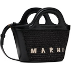 Marni Black Tropicalia Micro Tote