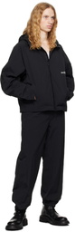 Han Kjobenhavn Black Windbreaker Technical Jacket