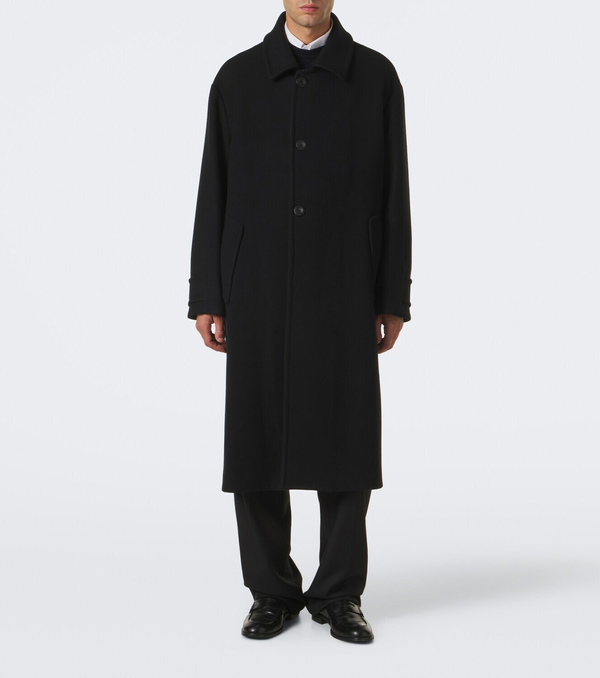 Giorgio Armani Wool and cashmere coat