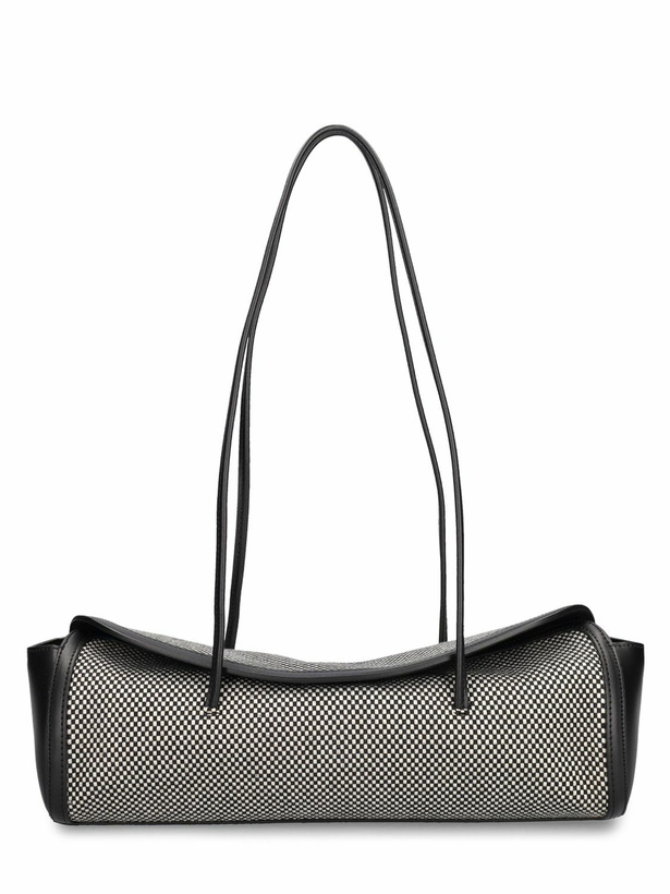 Photo: LITTLE LIFFNER Cannoli Cotton & Leather Bag