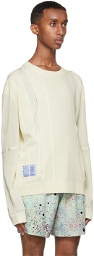 MCQ Off-White Pointelle UV Sweater