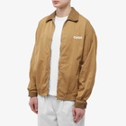 Comme des Garçons Homme Men's Logo Harrington Jacket in Beige