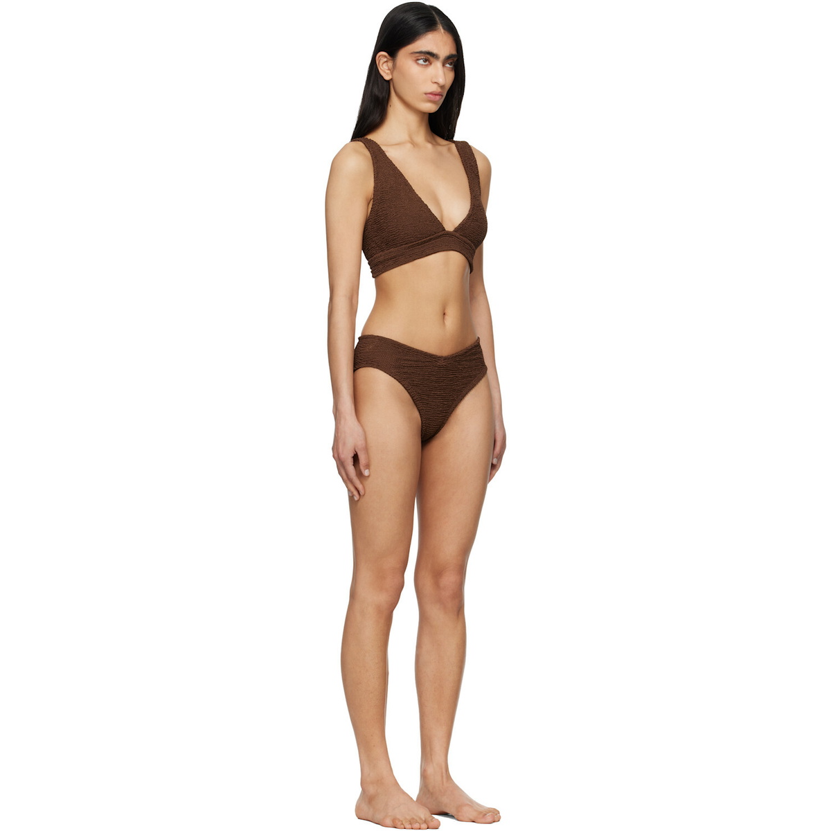 Hunza G Brown Angel Bikini