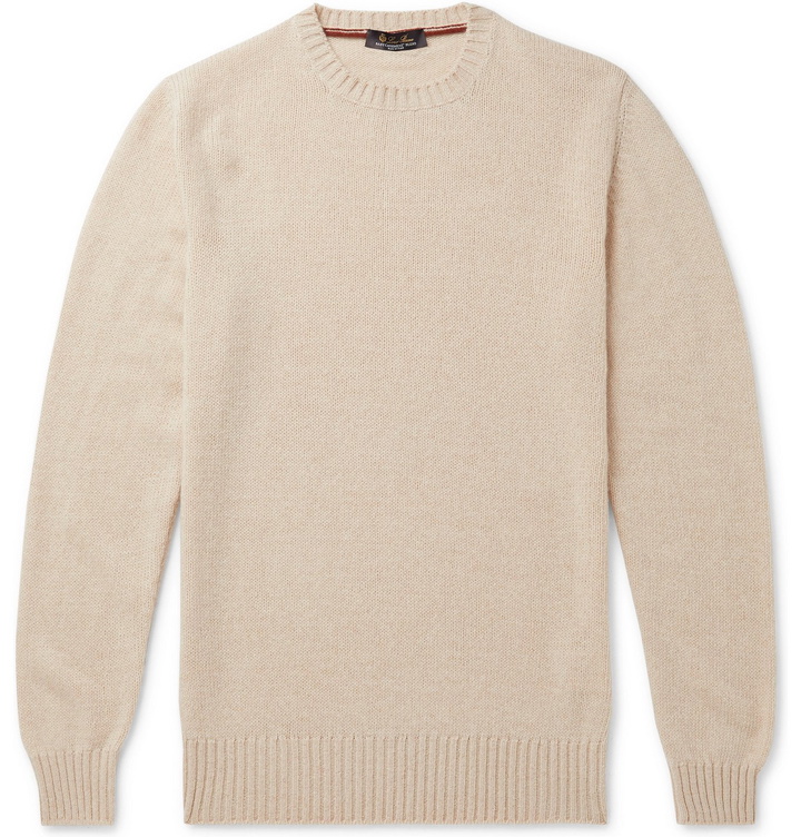 Photo: Loro Piana - Baby Cashmere Sweater - Neutrals