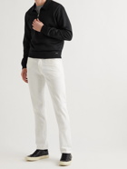 TOM FORD - Slim-Fit Jersey Half-Zip Sweatshirt - Black