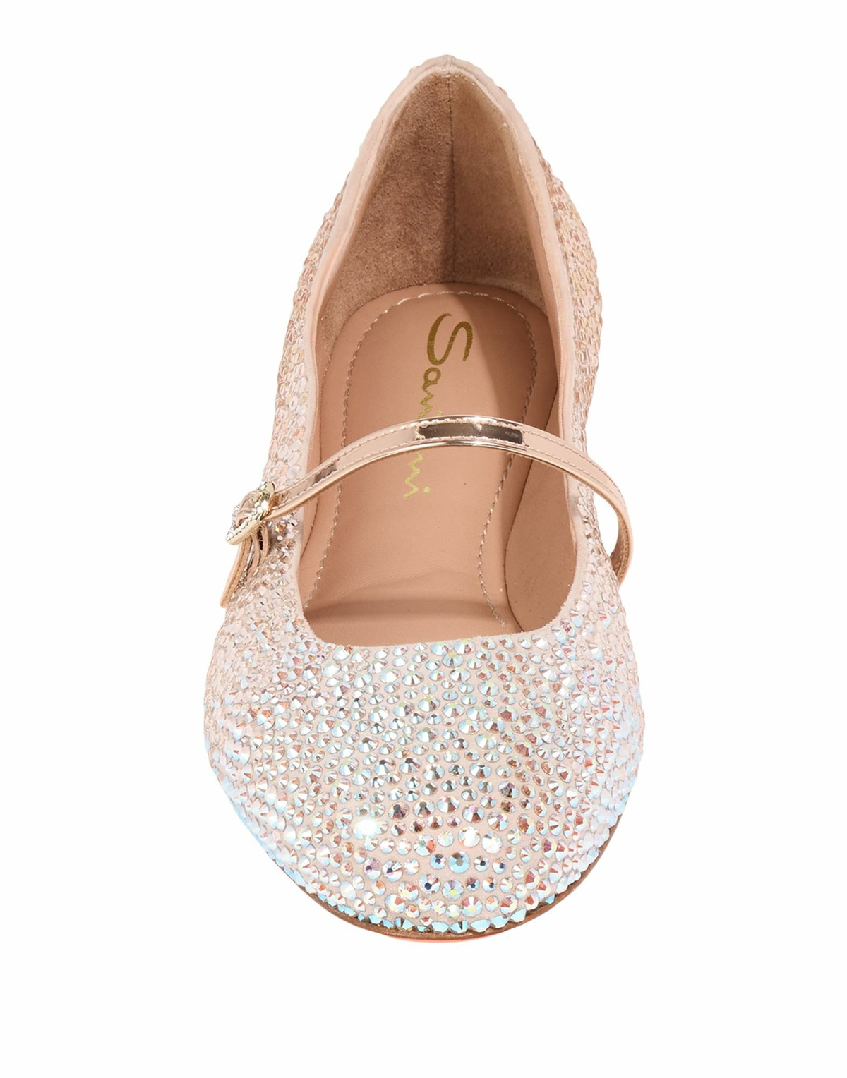 Santoni Womens Ballet flats Blush
