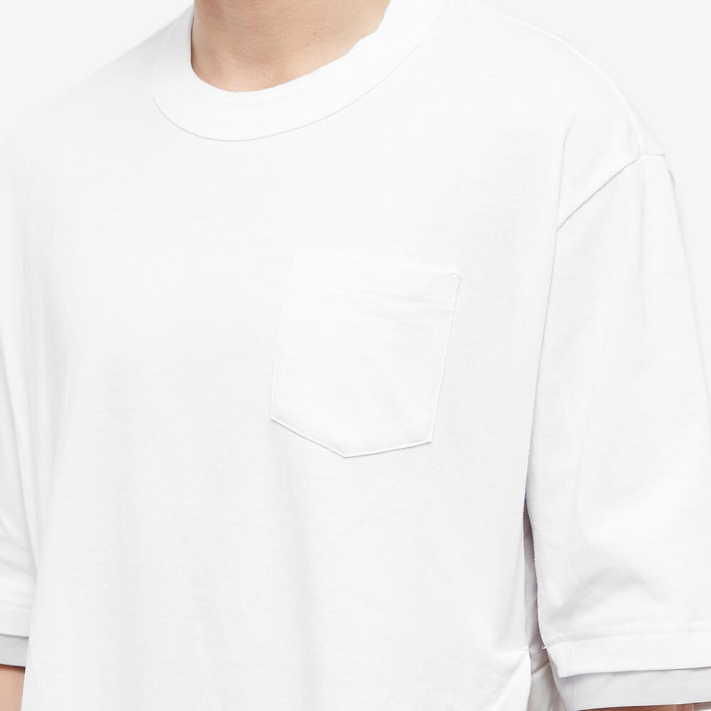 Sacai Sport Mix T Shirt White 4-