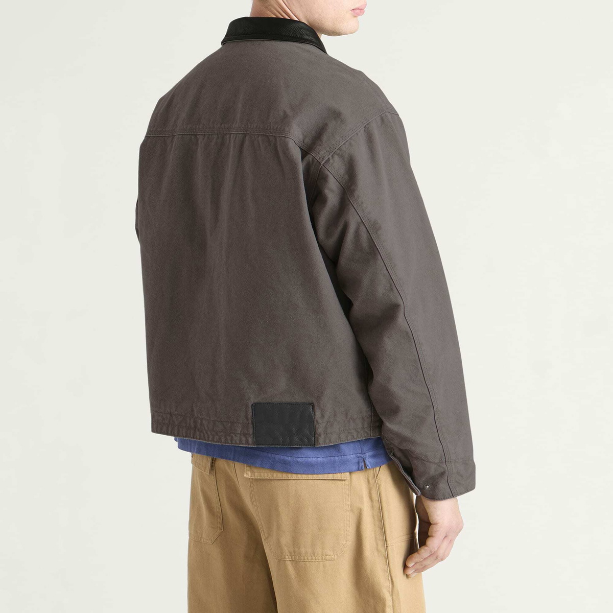 FrizmWORKS Men's Heavy Canvas Work Jacket in Mud
