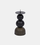 Zanat Aurora Large wood candle holder