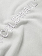 A-COLD-WALL* - Logo-Embroidered Cotton-Jersey Sweatshirt - Gray
