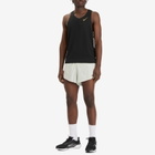 Nike Running Men's Aeroswift Jakob 2in Short in Silver/Gold