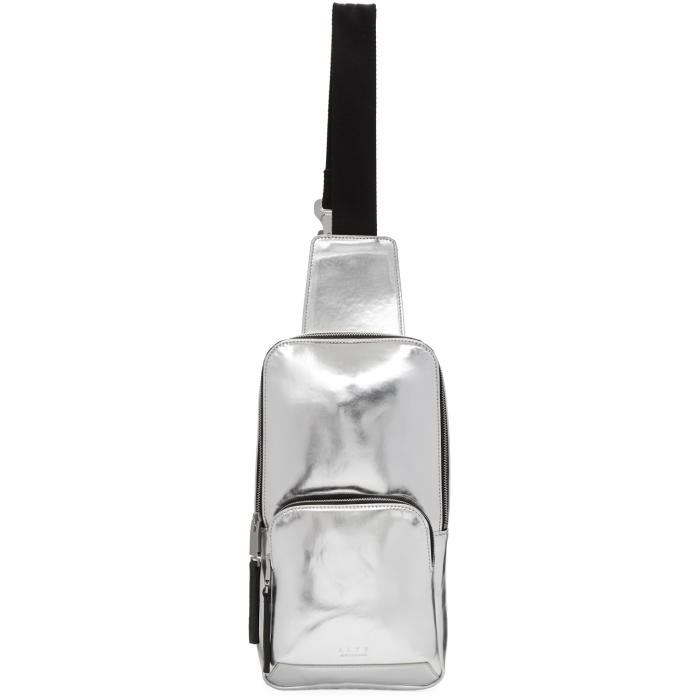 Photo: Alyx Silver Small Metallic Backpack 