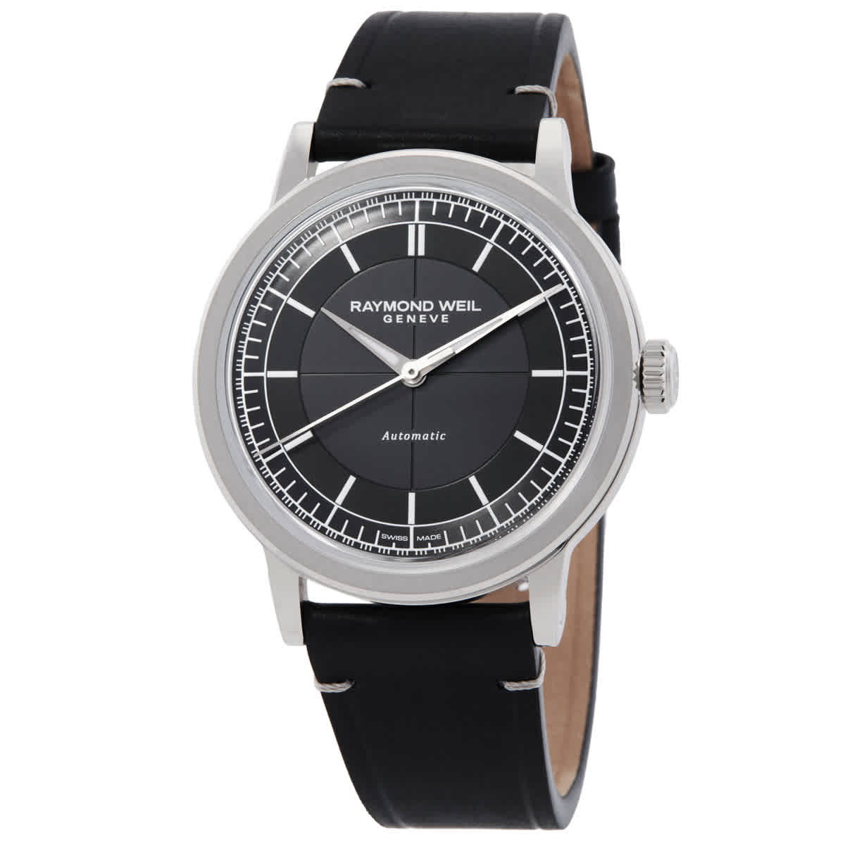 Raymond Weil Millesime Automatic Black Dial Mens Watch 2925 -STC-60001