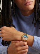 TIMEX - Jacquie Aiche 36mm Gold-Tone Watch