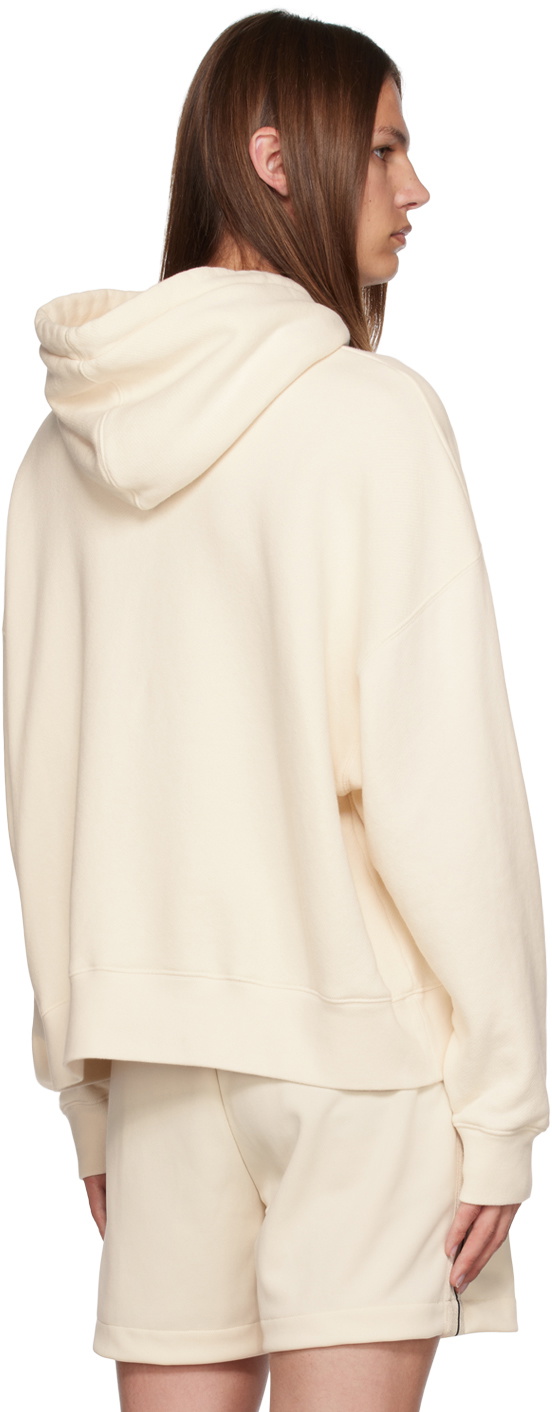 Palm Angels Beige Bear Hoodie Palm Angels Palm Angels Beige Bear Hoodie Palm Angels