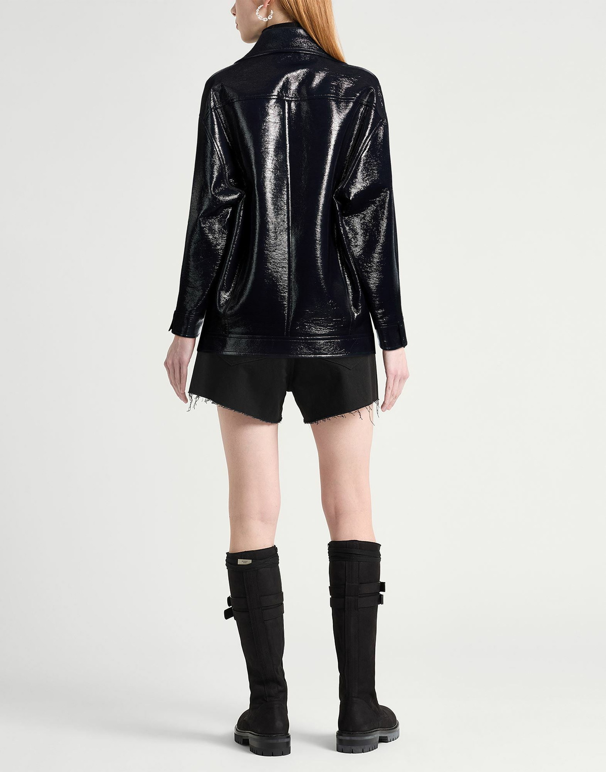 Courrèges Womens Jacket Midnight in Blue