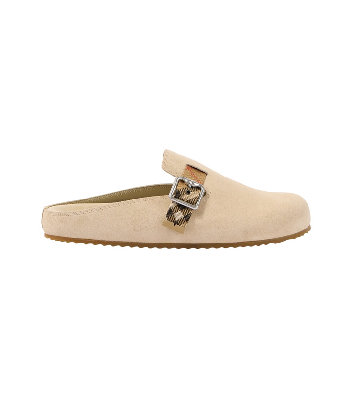 Photo: Burberry Urchin suede clogs