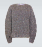 Jil Sander Metallic knit sweater