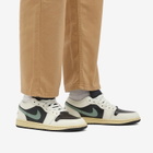 Air Jordan Women's W 1 LOW Sneakers in Anthracite/Jade/Sand