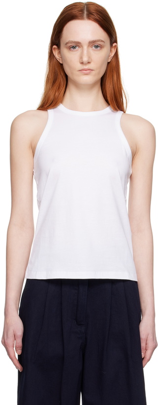 Photo: Mark Kenly Domino Tan White Lea Tank Top