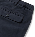 Altea - Dumbo Tapered Cotton-Moleskin Trousers - Blue