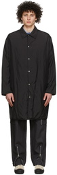 Jil Sander Black Nylon Coat