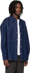 AGOLDE Navy Atticus Denim Shirt