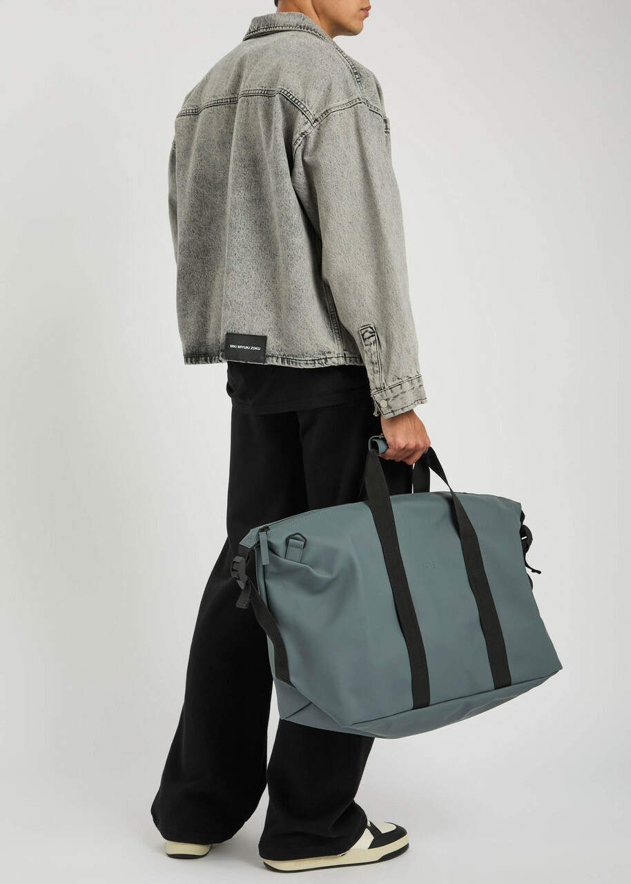Rains Hilo Weekend Rubberised Holdall - Blue - One Size
