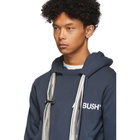 Ambush Blue Multi Cord Logo Hoodie