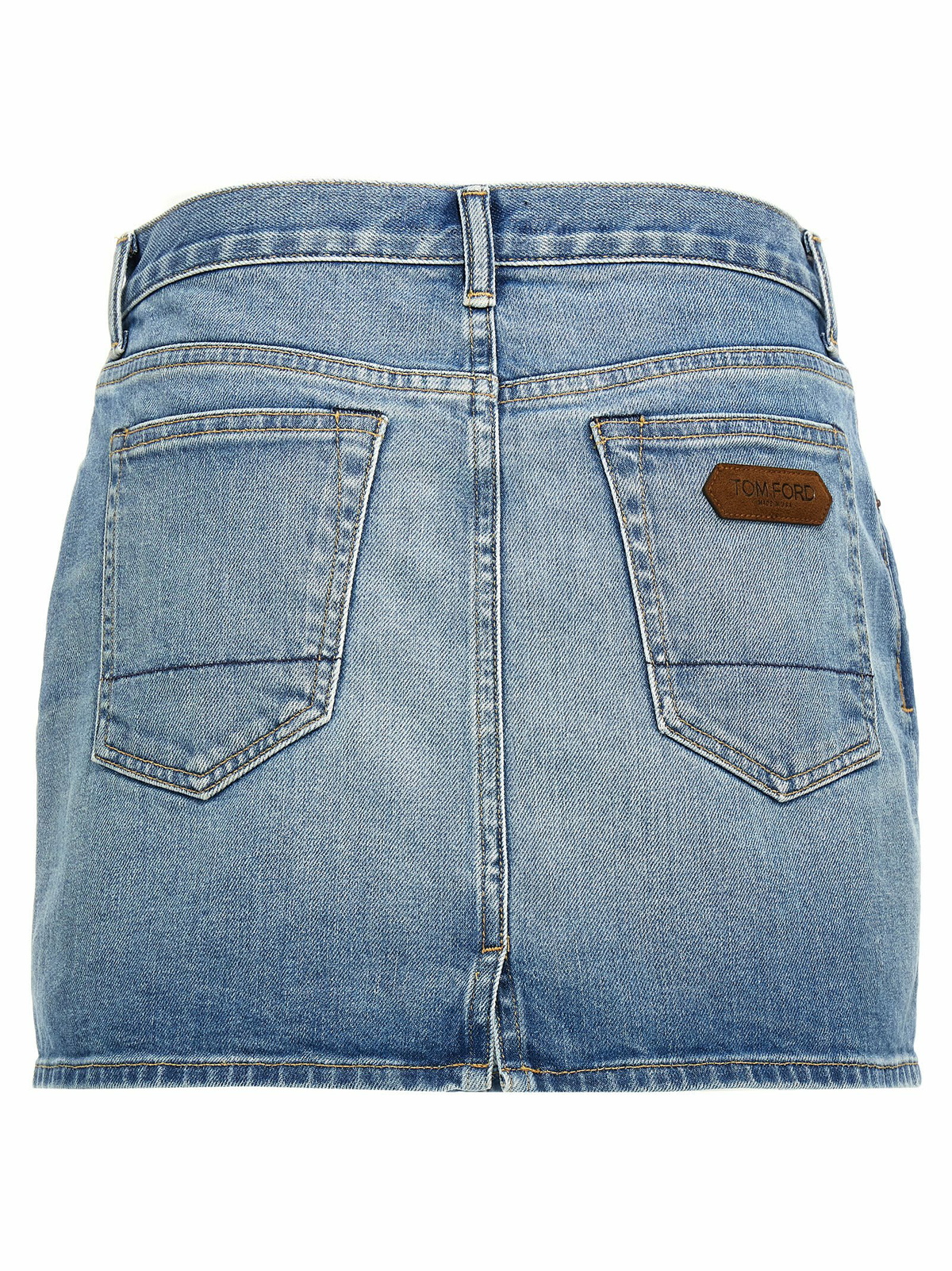 ミニスカート TOM FORD 'Summer Stone Washed Denim Mini' skirt Tom Ford 'summer Stone Washed Denim Mini' Skirt | italist