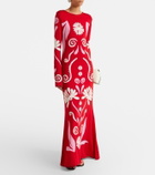Cala de la Cruz Amay printed maxi dress