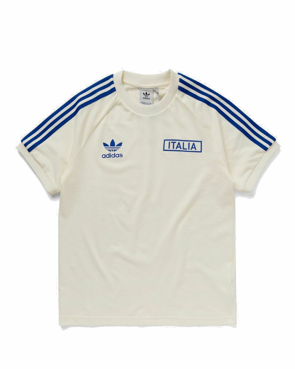 Photo: Adidas Italy Adicolor Classics 3 Stripes Tee White - Mens - Shortsleeves