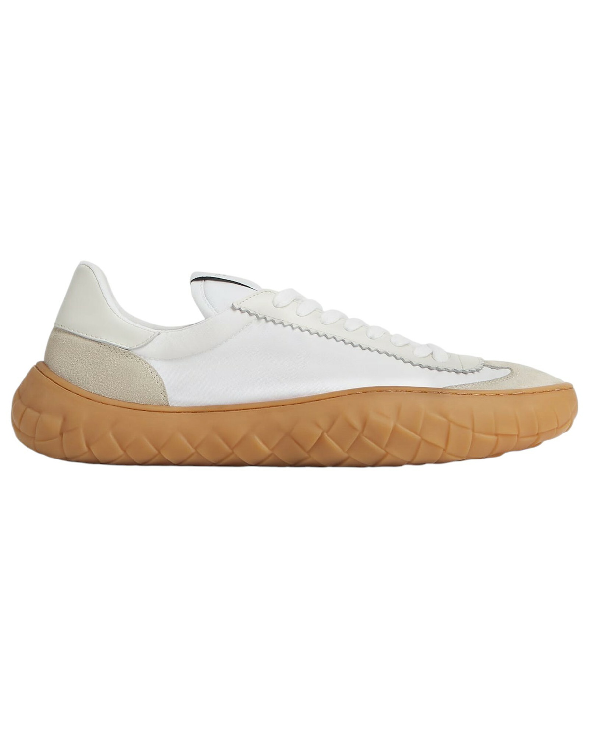 【関税&送料込】Bottega Veneta Ivory Canvas Eliot Sneakers Bottega Veneta Ivory Canvas Eliot Sneakers | italist, ALWAYS