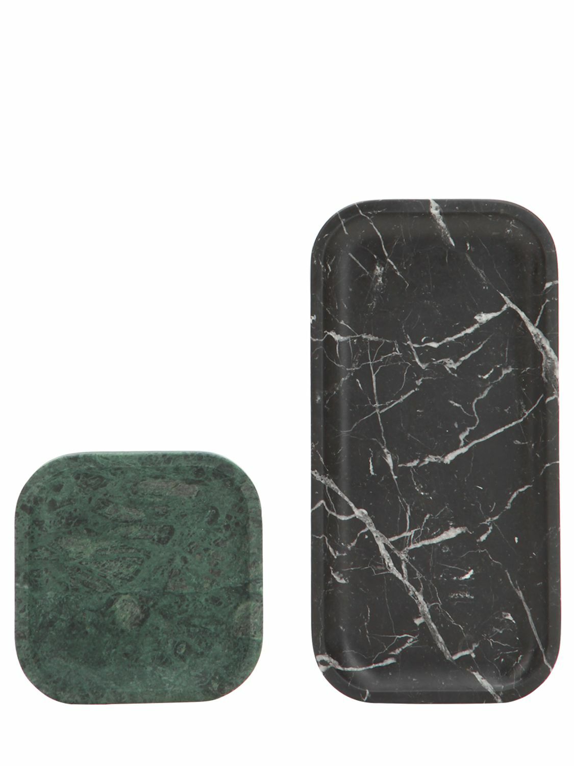 SALVATORI - Set Of 2 Pietra L Marble Trays