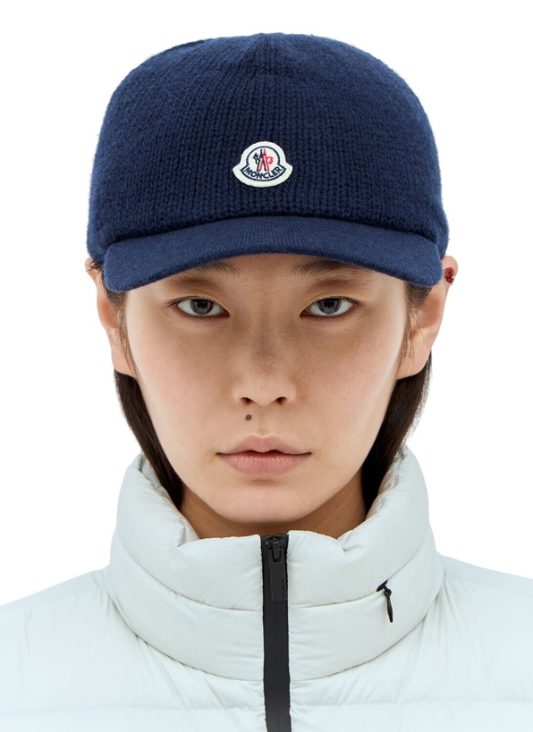 Photo: Moncler Knitted Baseball Cap