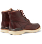 visvim - Virgil Burnished-Leather Boots - Brown