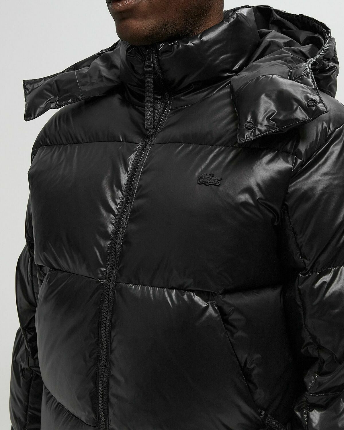 Lacoste PUFFER JACKET Black Mens Down & Puffer Jacket