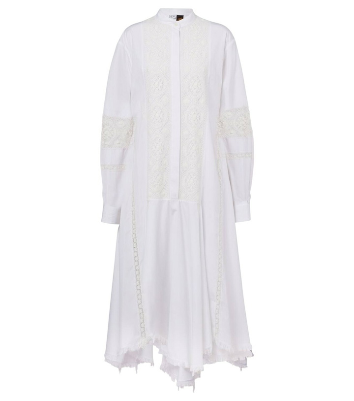 Photo: Loewe Paula's Ibiza cotton poplin shirt dress