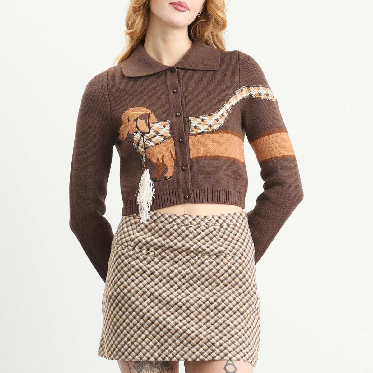 House Of Sunny Women's Walk in the Park Tripper in Tobacco