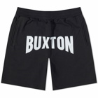 Cole Buxton Men's Fighters Print Short in Vintage Black