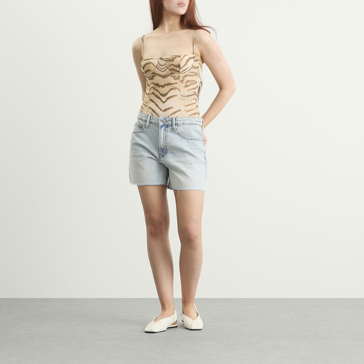 Good American Women's Good Everyday Shorts in Indigo