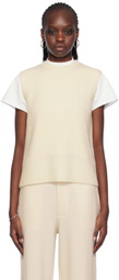 Guest in Residence Off-White Layer Up! Vest
