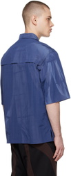 JiyongKim Blue Sun-Bleached Shirt