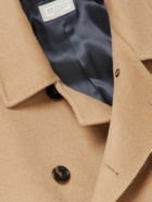 Brunello Cucinelli - Double-Breasted Camel Hair Peacoat - Brown