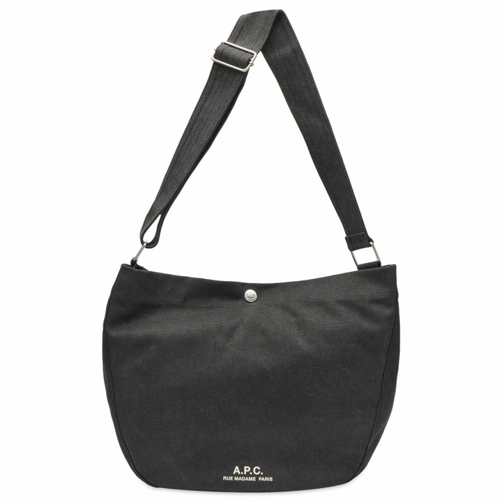 Photo: A.P.C. Men's Journal Bag - in Black 