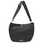 A.P.C. Men's Journal Bag - in Black 