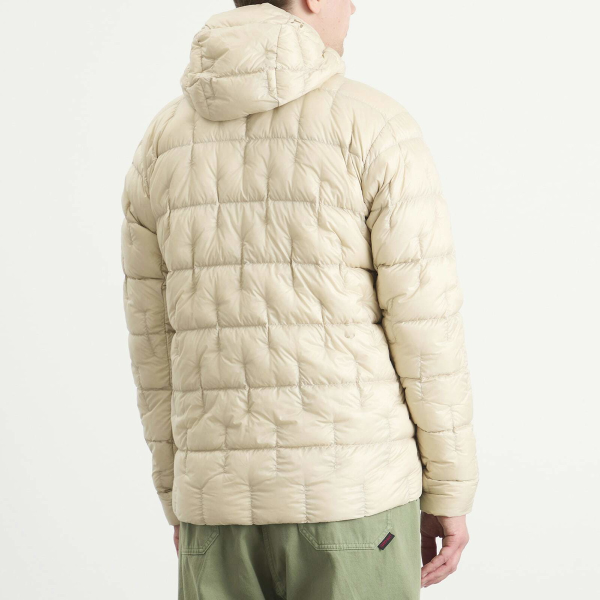 Haglöfs Men's Hede Down Hooded Jacket in Chalk Beige