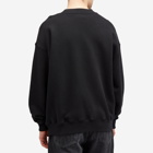 Off-White Men's Stamp Crew Sweatshirt in Black